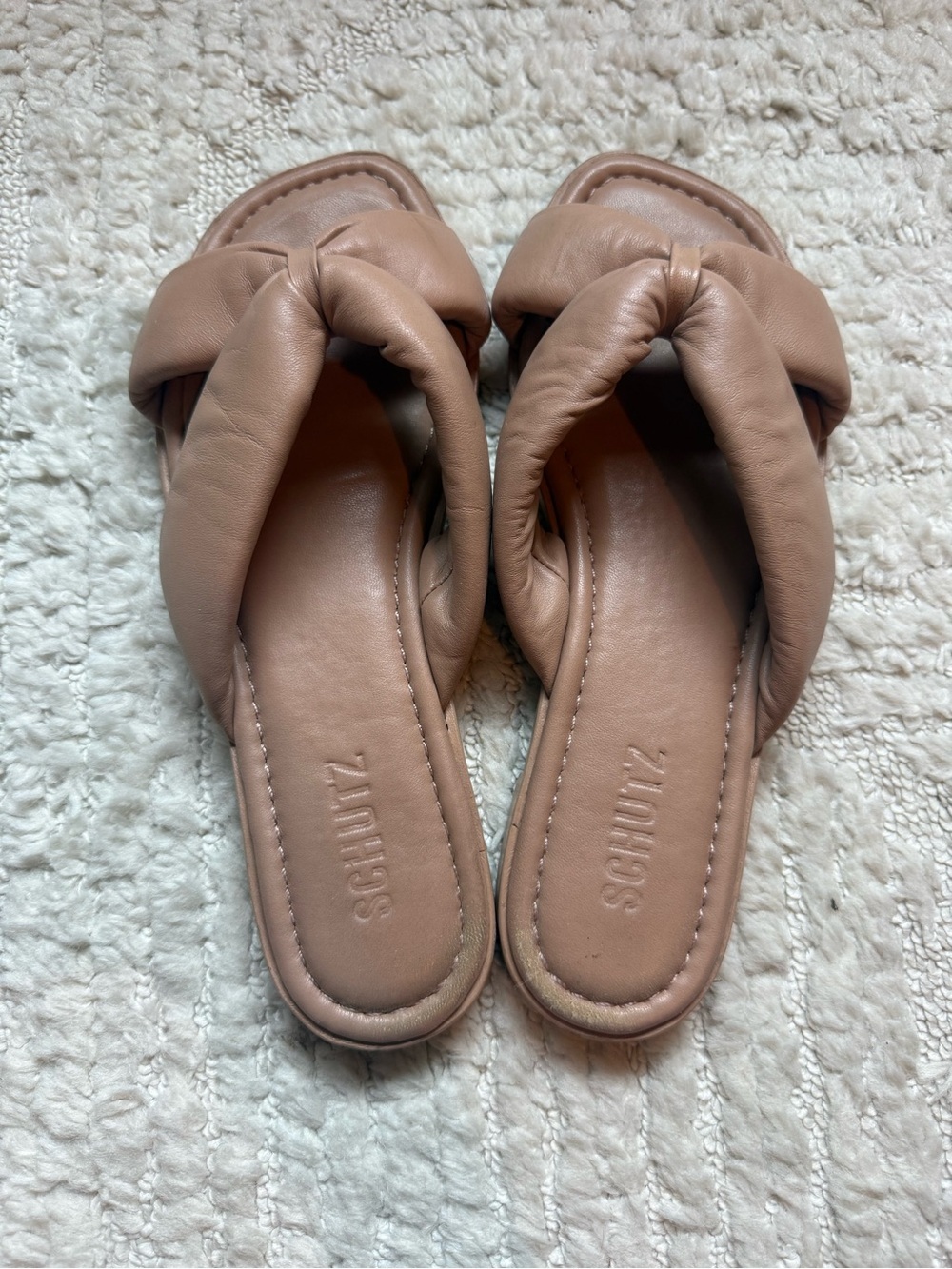 Schutz sandals tan size 9